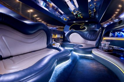 Stretchlimousine Innenausstattung Stretch limousine interior